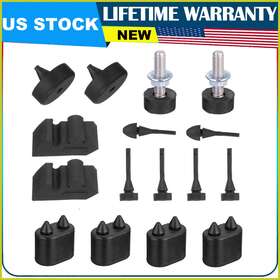 Eb-p00001 Sparkwhiz Y01-545 Rubber Stopper Kit And Hood Adjusters Stoppers Bumpers For 67-79 Camaro