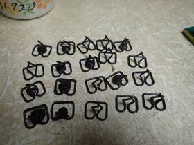 1339120 Studebaker Stainless Trim Moulding Clip 1961-63 Lark Lot Of 20