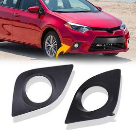 To1038171 Stunning Fog Light Covers Trim For 2014 Toyota Corolla Le Pair L&r Side Not Fit S Model