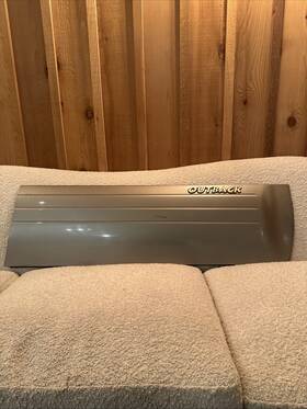 91112ae72ann Subaru 2000-2004 Outback Right Front Door Cladding Impact Molding Trim Gold Oem