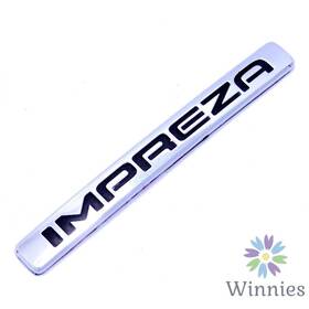 93073fe760 Subaru 06 07 Impreza Trunk Emblem Badge Oem Ornament Rear Nameplate Black Letter