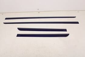 J101sfj001 Subaru Wrx Door Rubstrips Rubstrip Set Lapis Blue Pearl Genuine Oem 2015-2021
