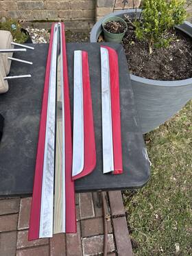 77532-57l0 Suzuki 10-13 Kizashi Door Molding Trim Oem Red