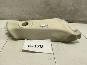 1021613-01-a Tesla 2013 Model S 85 Front Right Passenger Side B Pillar Upper Trim Cover Oem