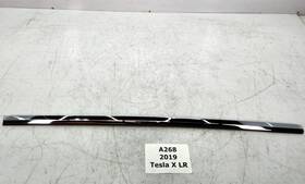 1032166-88-d Tesla 2016-2020 Oem Model X Front Right Passenger Door Window Belt Molding Trim