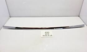 1032250-00-g Tesla 2016-2020 Oem Model X Rear Right Passenger Upper Window Molding Chrome