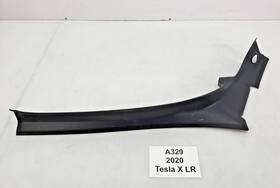 1047320-00-e Tesla 16-20 Oem Model X Rear Left Driver Side Trunk Liftgate Trough Trim Cover