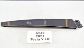 1083901-00-b Tesla 16-21 Oem Model X Front Left Driver Side B Pillar Trim Glass With Camera