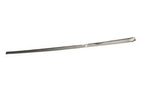 1095921-00-c Tesla 16-20 Model S Rear Right Passenger Side Door Outer Strip Trim Chrome Oem