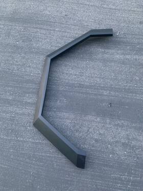 1783421-00-c Tesla 178342100c Cybertruck Rear Right Fender Flare Arch Moulding Oem