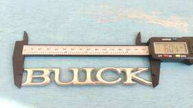1701932 The Parts Place Inc. 1975-1987 Regal Buick Trunk Lid Emblem Gm