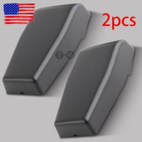 Savadicar2019075640 Topgearsltd 2x Black Rear Glass Hinge Decor Cover Trim For Jeep Wrangler Jk Jku 2007-2017