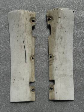 189.to1k92 Toyota 1990 1991 1992 1993 Celica Liftback Rear Rocker Panel Moldings White 040