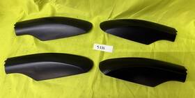 304118 Toyota 304119 2001-07 Sequoia Lh Rh Luggage Roof Rack End Cap Cover Trim Black Set Of 4