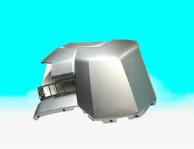 Toyota 521130c911 Tundra 22-26 Silver 1j9 Left Front Bumper End Cap Genuine Oem