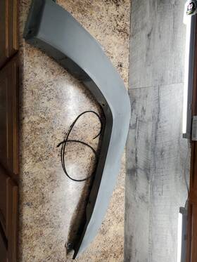 5308735120 Toyota 2003-2005 4runner Right Front Fender Flare Molding Oem Gray Textured