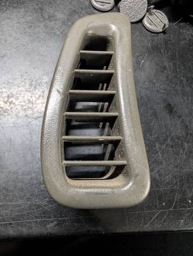 55961-14070 Toyota Supra Mk3 1986.5-92 Side Dash Vent Grey Passenger