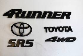 Toyota 75445-36060 1996-2002 4runner Tailgate Emblem Liftgate Logo Badge Set Lot Of 5 Oem