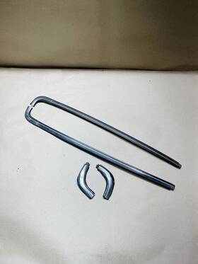 7550489105 Toyota 89-95 Pickup Truck 4runner Windshield Trim Molding Corners Oem Genuine