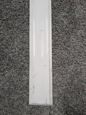 75741-0c040 Toyota 01-07 Sequoia Right Passenger Rear Door Side Molding Genuine Oem - White
