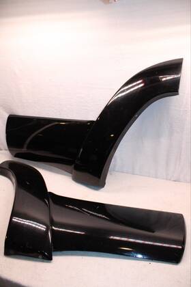 75742-35110-b1 Toyota 2003-2005 4runner Left Right Rear Door Molding Cladding Trim Oem Set