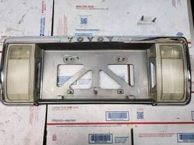 76811-89101 Toyota 89-95 4runner Tailgate License Plate Frame Bezel Trim W Reverse Lights