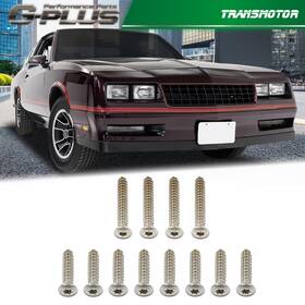 Trans0721-390 Transmotor2013 Fit For 82-87 Regal Grand National Headlight And Bumper Bezel Trim Screw Kit