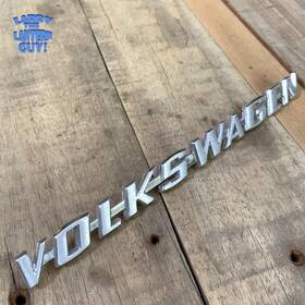 113853687ky Volkswagen Vw Type 1 Bug Karmann Ghia And Super Beetle Rear Script - Germany