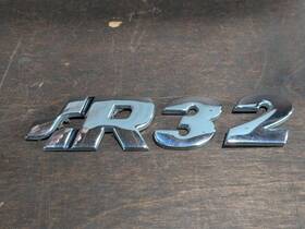 1j0853675q Volkswagen 2004 - Golf R32 Hatch Badge Trunk Emblem Mk4