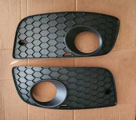 1k0853665s Volkswagen 05-10 Vw Mk5 Jetta Gli Gti Lower Fog Light Grill Grille Left Right Set Pair Oem