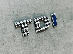 1k9-853-675-kwws Volkswagen Tdi Houndstooth Rear Trunk Emblem Vw Oem Jetta Sportwagen Letters