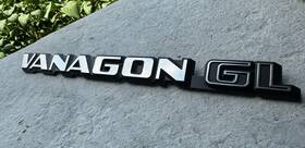 255853689p Volkswagen Emblem/ Badge Inch Vanagon Gl Oe Vw 1980-1991