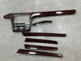 561867419b Volkswagen 2012-2015 Vw Passat Wood Sel Dashboard Door Panel Molding Trims Oem