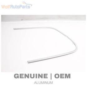 7p6853995 Volkswagen 2011-2018 Vw Touareg - Rear Left Quarter Window Glass Trim / Molding