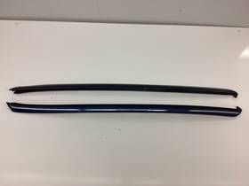 39803231 Volvo 10-17 Xc60 Front Windshield Moldings Pair Caspian Blue 498