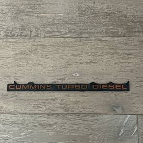 55295380 Wallsmart Ram 1994-2002 Dodge 2500 Cummins Turbo Diesel Emblem Badge Decal No Peg