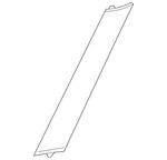 Genuine Nissan Windshield Molding 76837-6JL9A. Fixed Price $279.18.