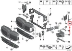 Bmw G11, G12 Left Air Duct Side Panel Trim 51138079583 New. Fixed Price $303.73.