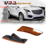 Amber Lens Front Bumper Side Marker Lights For 2017-2024 Cadillac XT5 GM2551199. Fixed Price $19.99.