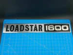 Vintage International Loadstar 1600 Emblem Badge 396613C1 Ihc Truck Original Oem. Fixed Price $63.99.