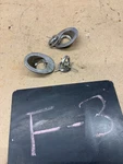 1965 1966 1967 Caddy Cadillac Deville Fleetwood Windshield Wiper Bezels Trim Pai. Fixed Price $39.99.