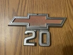 1967 1968 Chevrolet Chevy C20 Fender Emblem 3893752 -C-3 Bow Tie Vintage. Fixed Price $14.00.