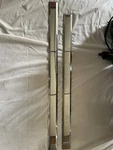 Oem Rear Rh Passenger Door Front+ Back Lower Trim Chrome 2010-2018 Ram 2500 3500. Fixed Price $60.00.