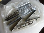 9790632 9790633 Nice Used 1971 Pontiac Le Mans Fender Ornament Set. Fixed Price $50.00.