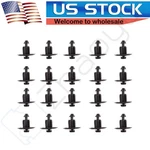 20PCS Fender Retainer Nylon Black Fasteners Car Clips For Dodge #WX68DX9-AA. Fixed Price $7.06.