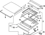 Genuine Volkswagen Air Deflector 2G0-877-651-A. Fixed Price $134.39.