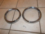 61-66 Ford Truck Headlight Bezels Original Pair Rings Doors P/n CTF-13052-E. Fixed Price $189.00.