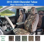 Camo Seat Covers For 2015-2020 Chevrolet Tahoe. Fixed Price $220.00.
