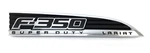 2011 - 2016 Ford F350 Lariat Super Duty Passenger Chrome Fender Emblem Oem. Fixed Price $174.28.