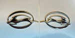 Oem Chevy Impala Leaping Deer Chrome Oval Emblem Matching Set Gm Left & Right. Fixed Price $33.99.